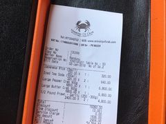 账单-Ministry of Crab(科伦坡店)