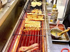 自助取餐区-旋风烤面筋烧烤(万达茶南店)