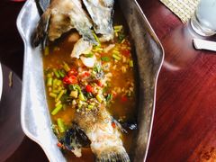 青柠汁蒸桂鱼-食肆&Fourteen(武林夜市店)