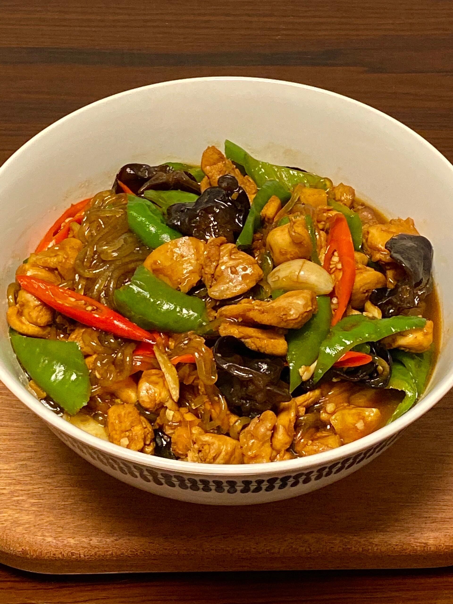 一人食|鸡肉炖粉条