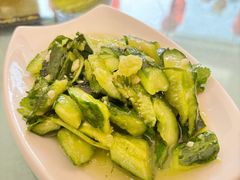 蒜泥黄瓜-胡老三家土菜馆·老店地方特色菜·招牌茅山地锅老鹅