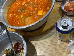 部队火锅-姜虎东白丁烤肉(苏州中心店)