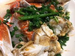葱油梭子蟹-金海湾海鲜排档(朱家尖店)