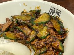 老干妈黄瓜猪肝-德天顺盖码饭(人民西路店)