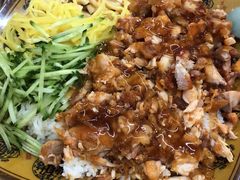 糖醋双拼饭-张秀梅烤肉拌饭脆皮鸡饭