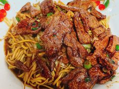 肉丝拌川加猪肝-小狗面馆(河东路店)