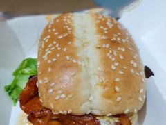 新奥尔良烤鸡腿堡-肯德基(西稍门店)