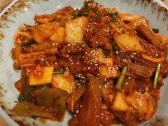 泡菜炒五花肉-쌍화점 霜花店·朝鲜族料理(徐家汇店)