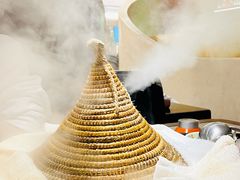 青椒紫苏锅-鲜潭蒸汽石锅鱼(万象前海店)
