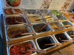 调料台-盡膳口福·百年汤方火锅(科华北路店)