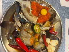 -草家酱蟹炭火烤肉店(珲春南路二店)