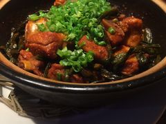 干豆角排骨煲-马仕玖煲·融合菜·酥不腻烤鸭(人大店)