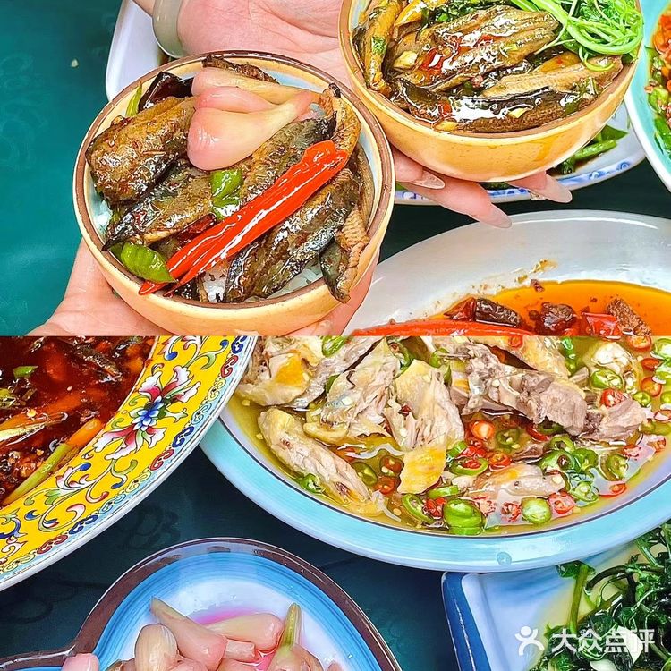 在这个院子享受美食爱了
