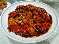 毛蟹烧年糕-金枝玉叶上海人家食府(三里河店)