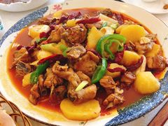 新疆大盘鸡-新粤新疆菜清真餐厅(拱北店)