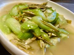 时令笋干丝瓜-老头儿油爆虾(金鹰世界店)