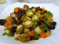 葱爆威海扇贝-威海渔村(静安旗舰店)