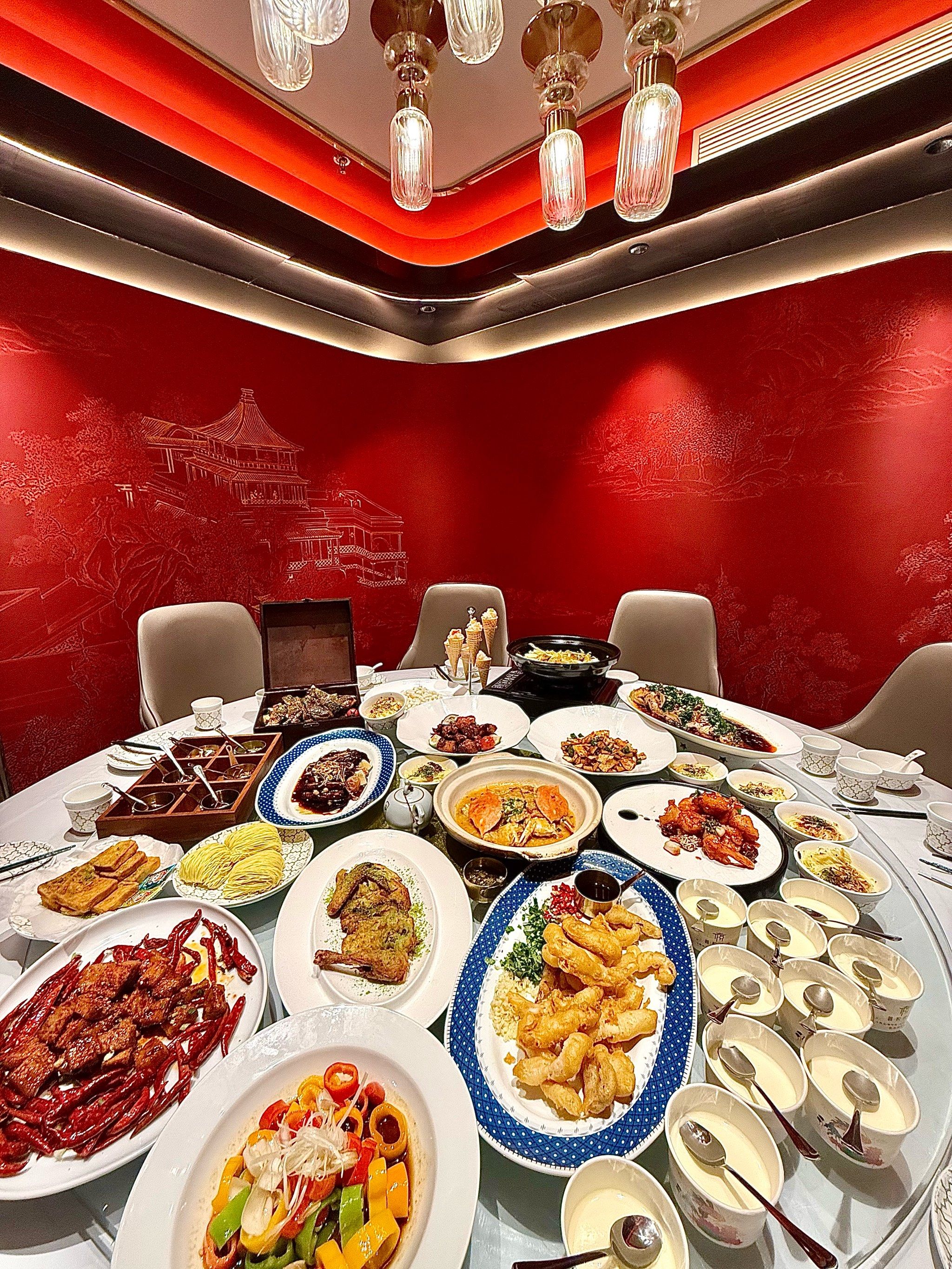 济南大明湖.近期吃到的坠有排面的一顿