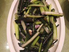 清炒菜苔-刘胖子家常菜·蹄花焖藕(中南店)