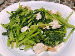 菊花菜炒豆腐-走马楼饭庄(慈城古县城店)