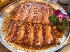 -明洞阿姨·韩式酱蟹烤肉·创意料理(三元桥店)