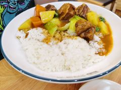 咖喱牛腩饭-阿凤姐港式小吃