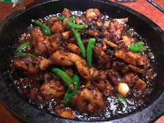 酱爆石锅蛙-绿茶餐厅(华联万柳店)