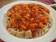 茄丁盖莜面-王村姑老土炕莜面村(桥东店)
