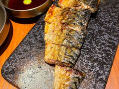 烤青花鱼-春熙台韩国料理·章鱼肥牛(西丽店)