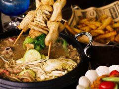 火山牛肉蘑菇锅-韩鼎丰·韩国料理(林奥店)