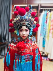 -胭脂猫京剧摄影