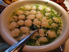鱼丸汤-日丰园海肠水饺·老字号大连海鲜(和平广场店)