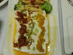双椒黄豆腐竹蒸泉水豆腐-盆满钵满·国家非遗传承(云台店)
