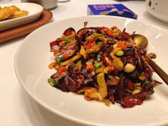 榨菜皮炒猪脸肉-院里寻菜·精致庭院菜(观沙岭店)