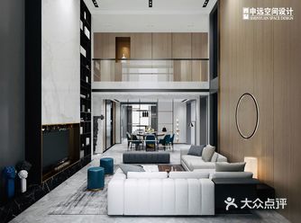 【️500㎡现代联排，黑白灰蓝下的“刚”与“柔”】