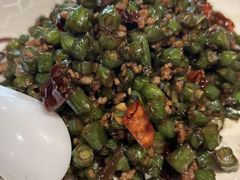 橄榄菜肉末四季豆-嘉厨小馆(宜山路店)