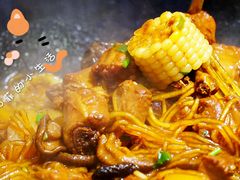 山鸡排骨锅-鱼窝棚柴火铁锅炖(富山屯店)