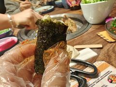 -明洞阿姨·韩式酱蟹烤肉·创意料理(三元桥店)