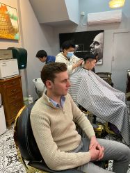 -595barbershop美式油头