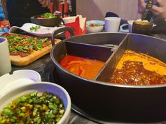 小嫩牛专利T型锅（一锅三吃）-热火朝天鲜切牛肉火锅(南强街巷店)