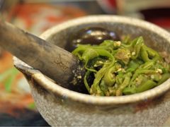 擂辣椒皮蛋拌茄子-炊烟小炒黄牛肉(东庆街店)