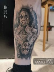 -幸运7纹身刺青Lucky7tattoo