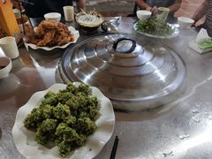 -粘豆包柴火铁锅炖