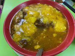 秘制咖喱牛腩汤面-胜利茶餐室