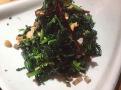 花生菠菜拌花仁-管氏翅吧(马家堡店)