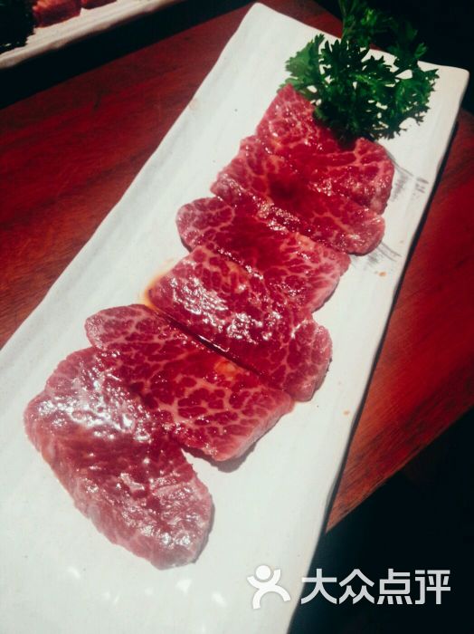 御牛道日式料理炭火烤肉(二圣庙店)牛小排图片 - 第8张