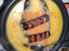 蒜香凌波鱼-探鱼·鲜青椒爽麻烤鱼(天河优托邦店)
