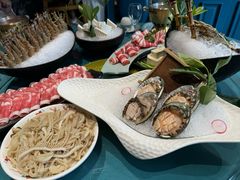 -靓海海鲜火锅(水上湖边观景店)