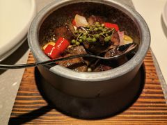 野山椒牛肉丝-木守西溪溪隐餐厅
