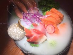 三文鱼刺身-鳗鱼家·深夜食堂(军博店)